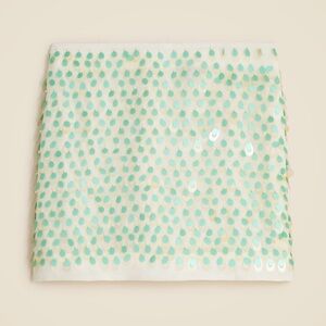 J.Crew Collection teardrop sequin mini skirt